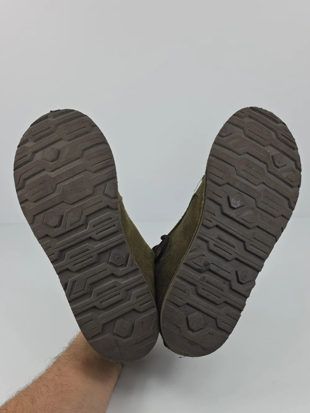 Teva Mush Atoll Green Suede Chukka Ankle Boots Size 10